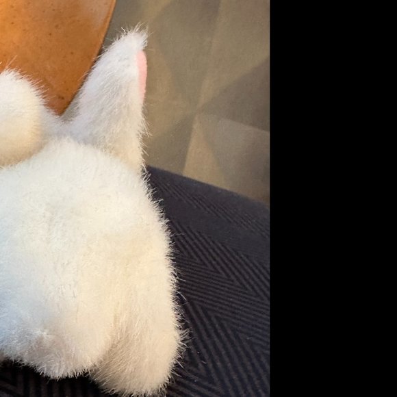 Rare VTG 1990 North American Bear Co. Inkie Dinkies Bunny Plush White Pink Bow - Picture 3 of 15